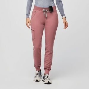 FIGS Mauve Zamora Jogger Scrub Pants - Small Tall